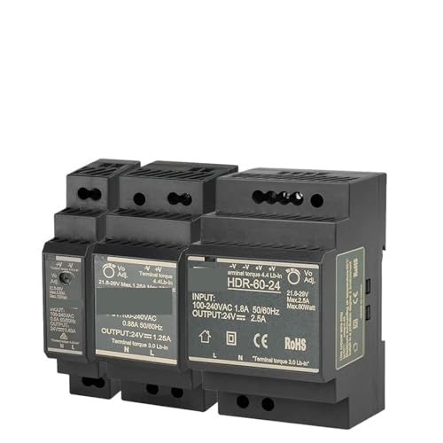AC-DC 15W 30W 60W 100W 150W Ultrathin Switching Power Supply 12V 24V HDR DIN Rail Mounting Transformer 100-240VAC INPUT(12V 12A 150W) von CFCPLVMUD