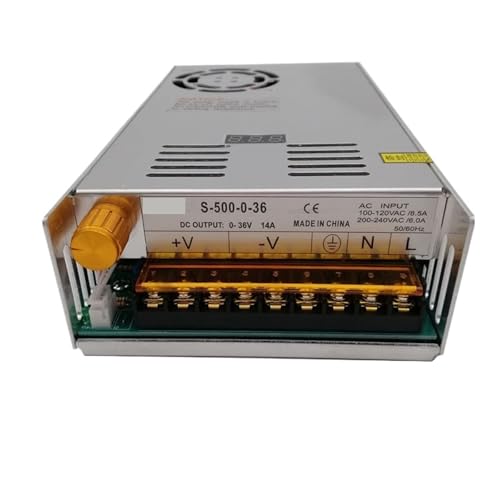 Adjustable 500W Switching Power Supply 12V 24V 36V 48V 60V 72V 80V 90V AC to DC for LED Strip Light Digital Display(0-90V) von CFCPLVMUD