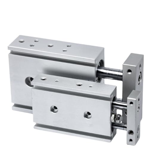 Air Cylinder TR Series 10mm Bore TR10 Twin-rod Cylinder Pneumatic Cylinder 10-100mm Stroke With Magnet Double Acting Type(Stroke 60mm,Bore 20mm) von CFCPLVMUD