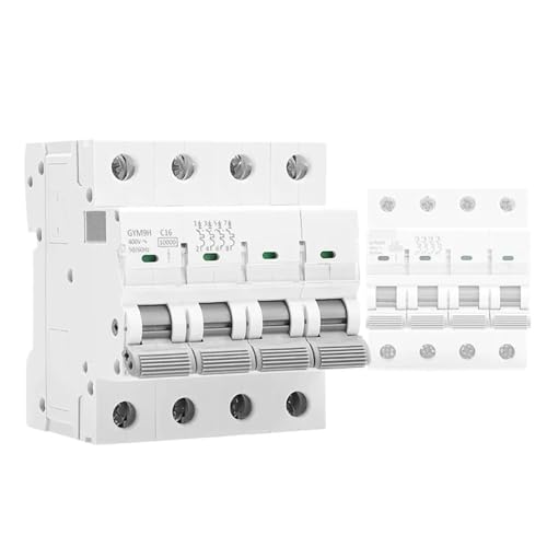 CFCPLVMUD GYM9H 10KA MCB 4P 6A 10A 16A 20A 25A 32A 40A 50A 63A Circuit Breaker 220V C Curve CE CB Approved(16a) von CFCPLVMUD