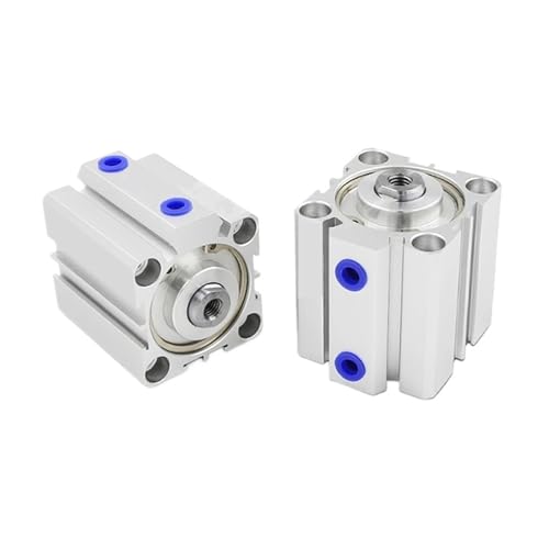 Compact Cylinder SDA Series SDA20 SDA25 SDA32 SDA40 SDA50 SDA63 Stroke 5 10 20 25 30 Double Acting Air Pneumatic Piston Cylinder(Storke 45mm,Bore 40mm) von CFCPLVMUD