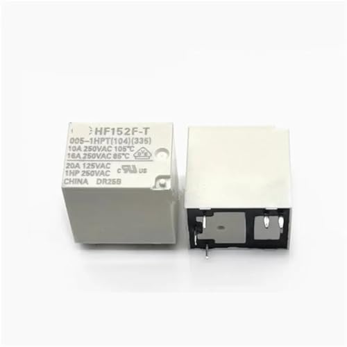 HF152F-T 005-1HPT HF152FT 0051HPT 5V DCV5 5DCV 16A 5PIN relay(5PCS) von CFCPLVMUD