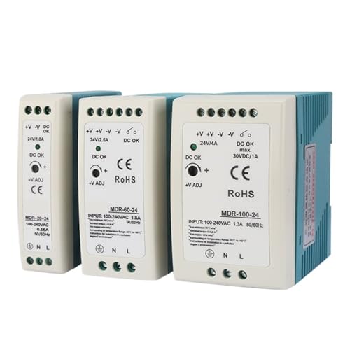 MDR 10W 20W 40W 60W 100W 50/60HZ Power Switch Supply 5V 12V 24V DIN Rail Adjustable Power Supply DC Automotive Source(MDR-40-5) von CFCPLVMUD