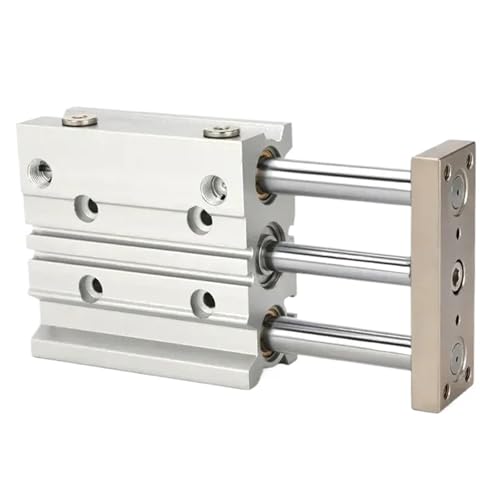 Pneumatischer Kompaktführungszylinder MGPM12 MGPM16 MGPM20 MGPM25 MGPM32 MGPM40 MGPM50 MGPM63 MGPM80 Hub 10mm-300mm(70mm Stroke,MGPM25) von CFCPLVMUD