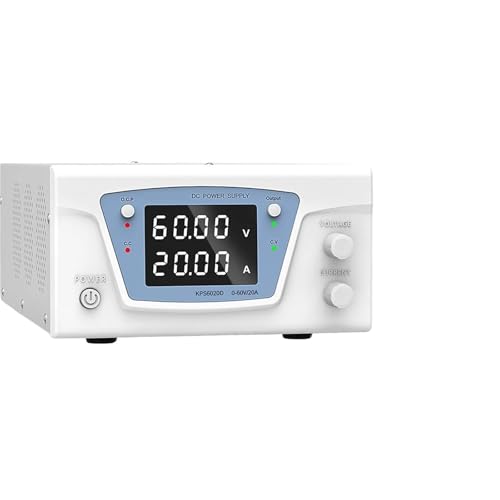 Tischquelle Labor DC stabilisiertes Netzteil einstellbare variable digitale geregelte Stromversorgung 30V 20A 60V 10A Wanptek(220V UK Plug,30V 30A) von CFCPLVMUD