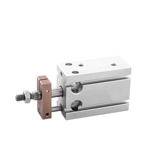 Type CDUK6 CDUK10 CDUK16 CDUK20 CDUK25 CDUK32 Stroke 5-50mm Double Acting Built-in Magnet CDUK Free Mount Cylinder(20mm stroke,CDUK16) von CFCPLVMUD