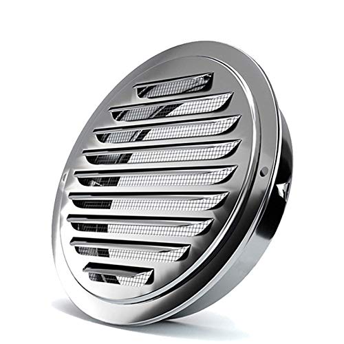 Schornsteinhaube Edelstahl Schornstein mit Mesh Schornsteinhaube Regenabdeckung Schutzkappe Ending Anti-Downdraft LTL, 100 mm (100 mm) von CFDYMTJ