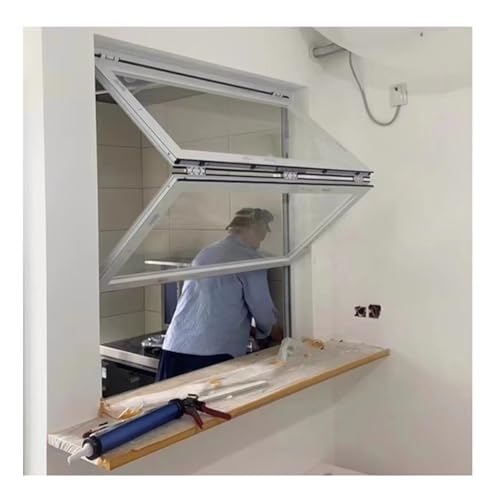 Konzessionsfenster, Aluminium-Ersatzschiebefenster For Häuser, Servicefenster For Imbisswagen-Konzessionsstände Bis Zu 85 Grad(80x70 cm) von CFDZCP