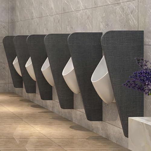 WC Trennwand Urinal-Schranken For Erwachsene, Urinal-Trennwände, Urinal-Sichtschutz-Toilettentrennwände, Geeignet For Öffentliche Toiletten Wie Schulen Und Einkaufszentren(4Pcs) von CFDZCP