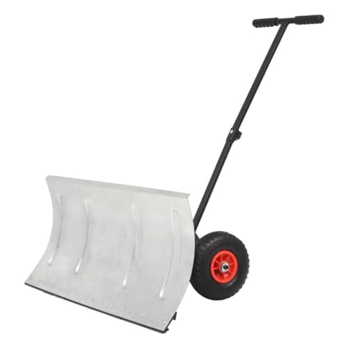 schneeschaufel Schneepflugwagen, Werkzeug for Entfernen Von Winterschnee, Verstellbare Schneeschaufel for Schneeräumen Von Der Einfahrt, Im Garten von CFDZCP