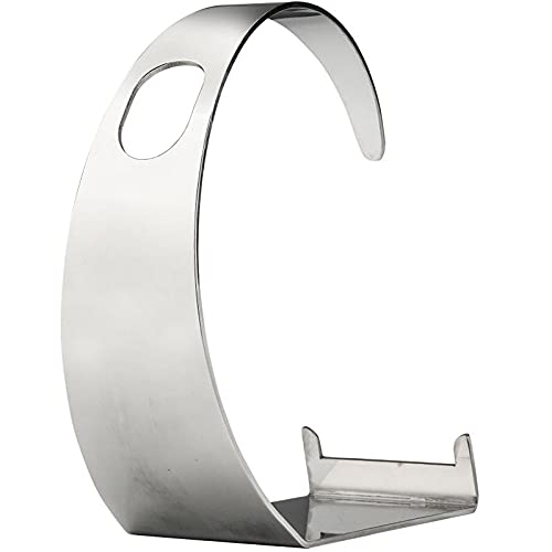 Weinregal Metall Edelstahl Flaschenregal Weinständer Regal Flaschenträger Metall Weinflaschenhalter Mit Rotweinregal Crafts Kreative Bar Küche Freistehendes Ornamente,Q-1PCS von CFGHJKL;