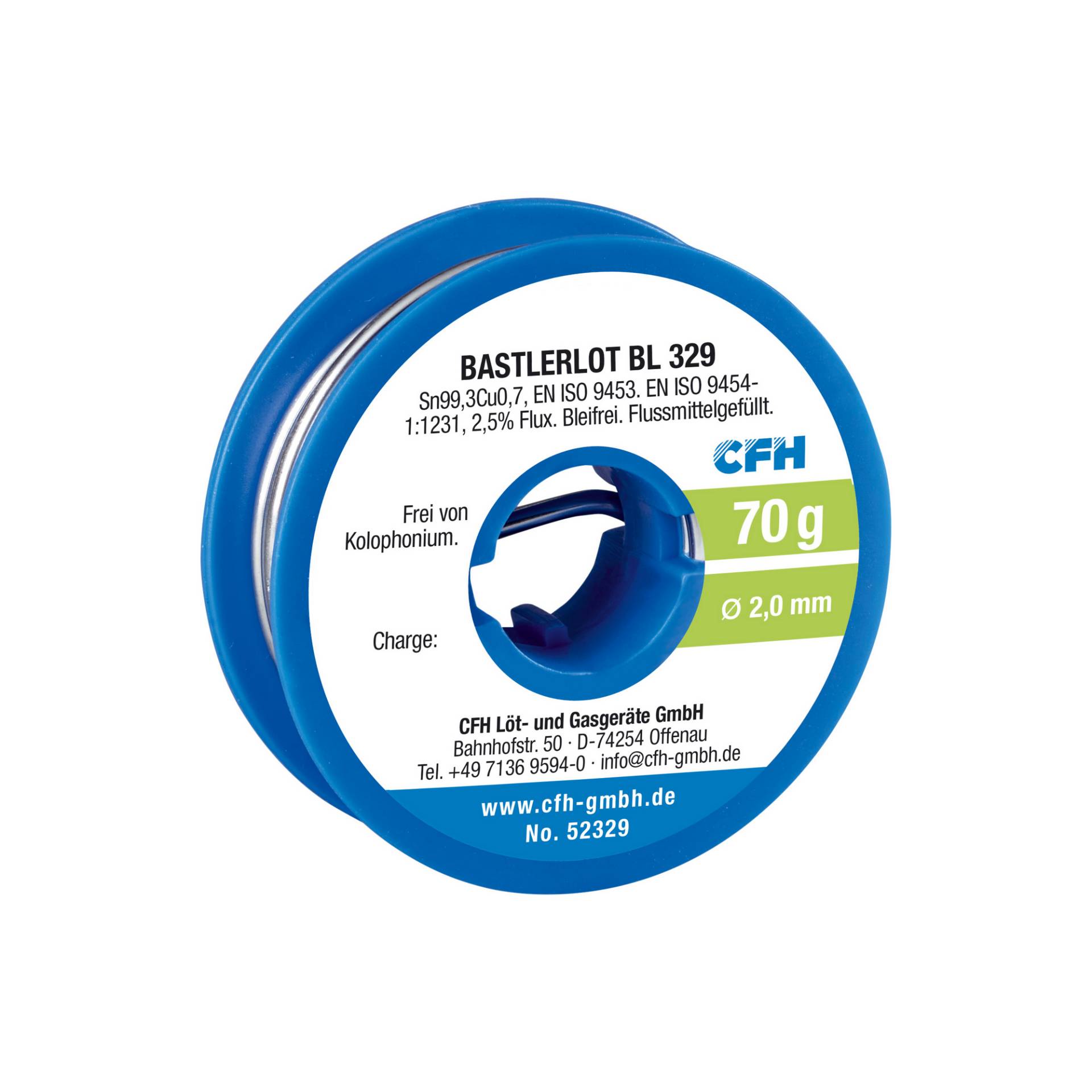 CFH Bastlerlot bleifrei BL 329 70 g CFH Bastlerlot bleifrei BL 329 70 g von CFH