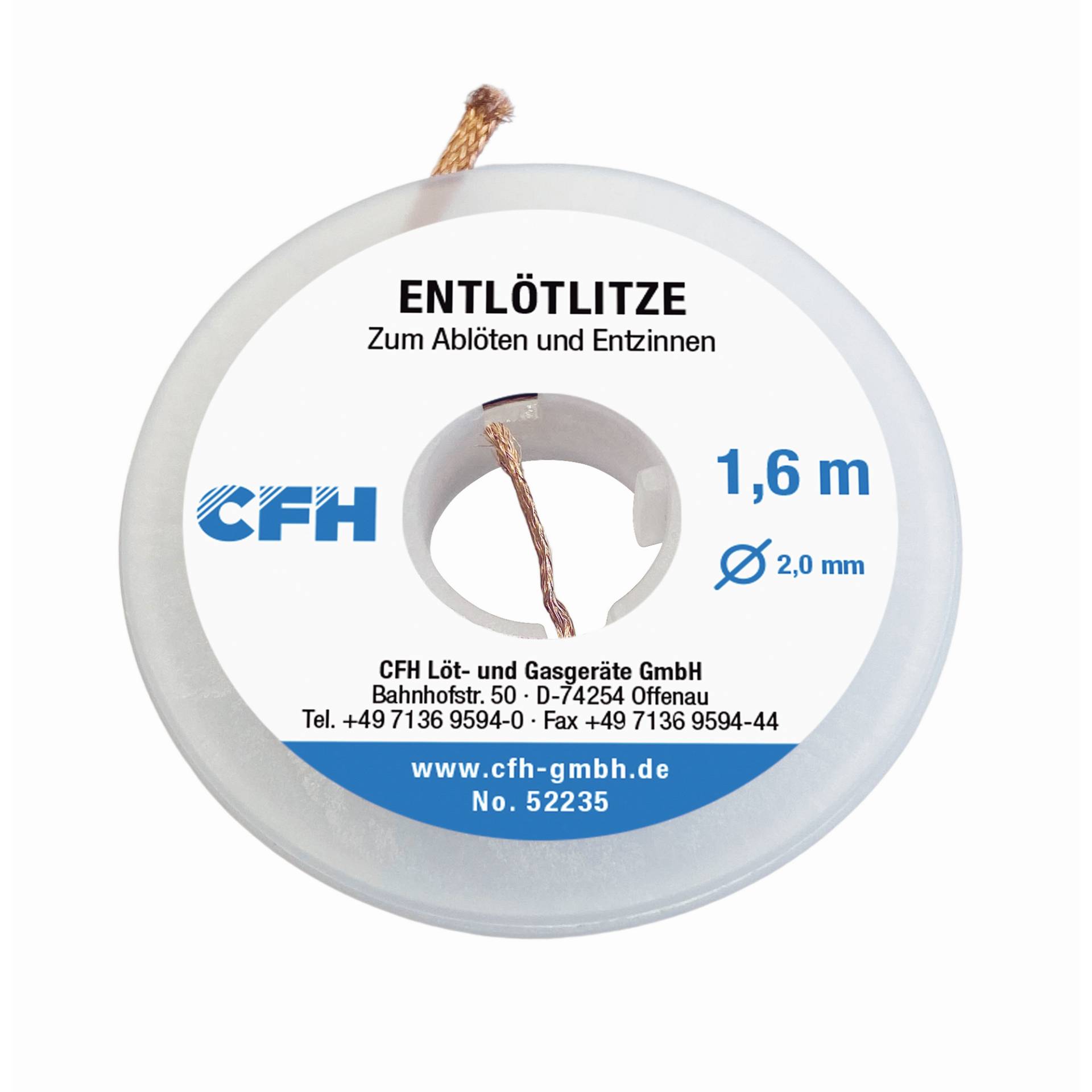 CFH Entlötlitze EL 235 CFH Entlötlitze EL 235 von CFH