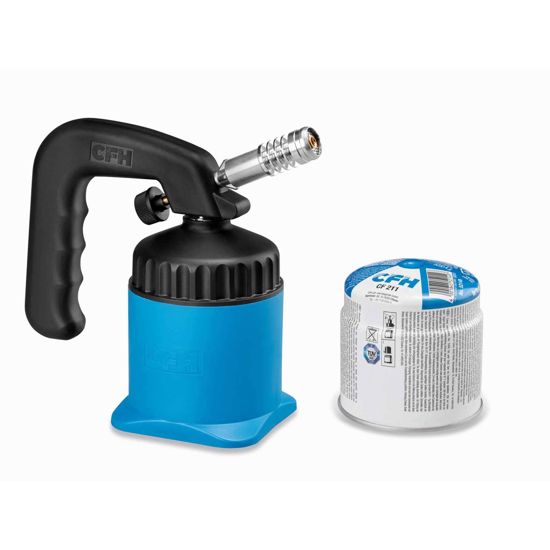 CFH Lötlampe 'LM 2000' blau/schwarz 650 °C CFH Lötlampe 'LM 2000' blau/schwarz 650 °C von CFH