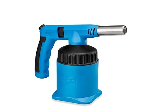 CFH Lötmeister PZO 7000 Profi Lötbrenner - Gas Lötgerät zum Weichlöten und Hartlöten mit ergonomischem Handgriff, Piezozündung und stufenlos regulierbare Flamme von CFH