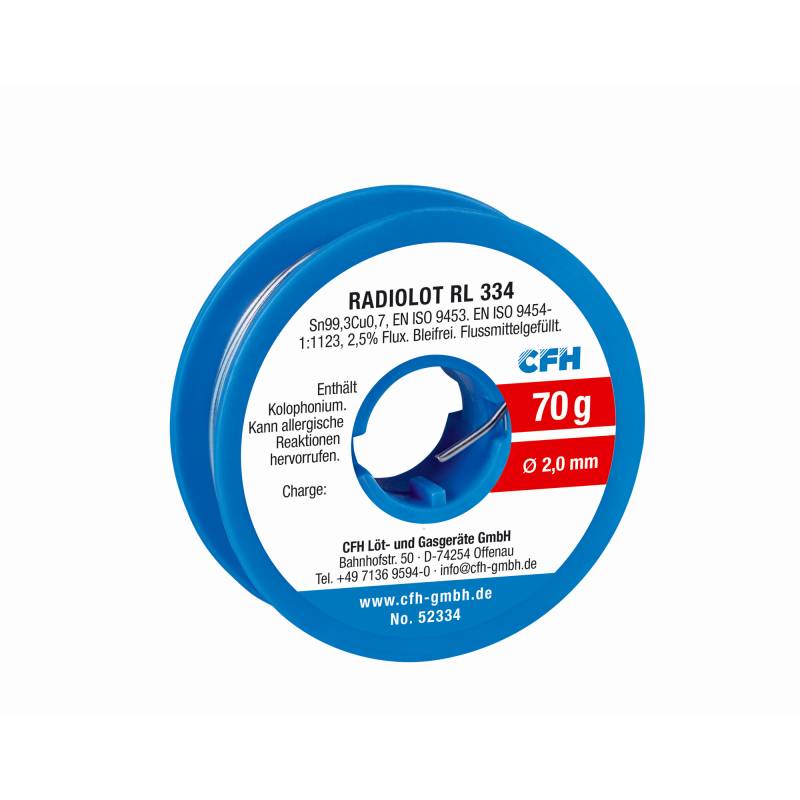 CFH Radiolot bleifrei RL 334 70 g von CFH