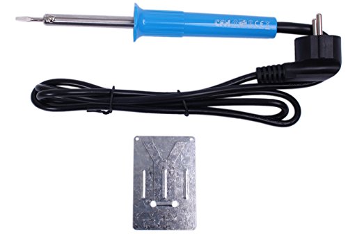 Elektroniklötkolben 20 W Ablageständer 4 mm Spitze (Weichlötkolben Lötkolben Elektrolötkolben) von CFH