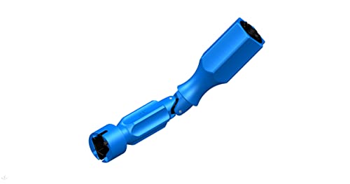 CFH Universal Montageschlüssel für WC-Sitz WSM 850 - Toilettensitz Befestigung mit Gelenk, Mit 10 mm und 13 mm Einsatz, Ist für die meisten WC Befestigungen geeignet CFH Universal Montageschlüssel für WC-Sitz WSM 850 - Toilettensitz Befestigung mit Gelenk, Mit 10 mm und 13 mm Einsatz, Ist für die meisten WC Befestigungen geeignet von CFH