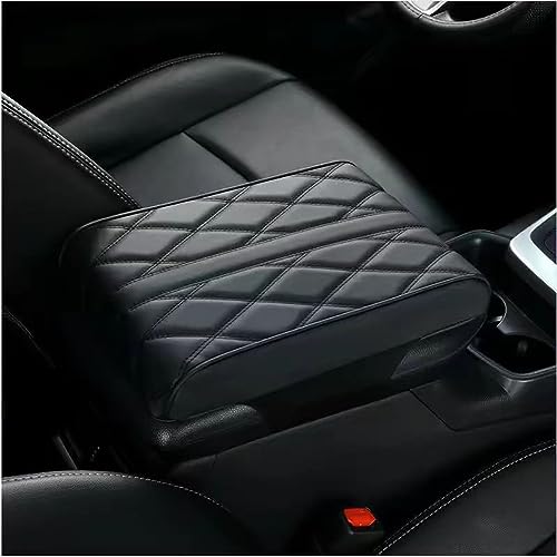 CFIZZ Leather Car Armrest Box Pad, für Toyota Corolla E210 Hatchback 2019-2023 Auto Armlehnen Auflage, Armlehnenbox aus Gedächtnisschaum,A von CFIZZ