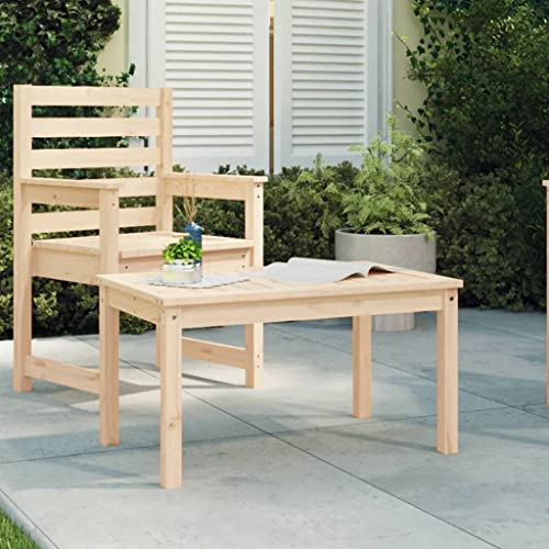 CFODOJ Haus & Garten, Möbel-Gartentisch, 82,5 x 50,5 x 45 cm, Massivholz Kiefer CFODOJ Haus & Garten, Möbel-Gartentisch, 82,5 x 50,5 x 45 cm, Massivholz Kiefer von CFODOJ