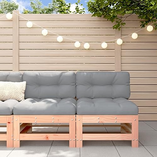 CFODOJ Haus & Garten, Möbel-Mittelsofas mit Kissen, 2 Stück, Massivholz, Douglas CFODOJ Haus & Garten, Möbel-Mittelsofas mit Kissen, 2 Stück, Massivholz, Douglas von CFODOJ