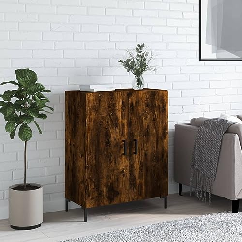 CFODOJ Haus & Garten, Möbel-Sideboard Räuchereiche, 69,5 x 34 x 90 cm, Holzwerkstoff von CFODOJ