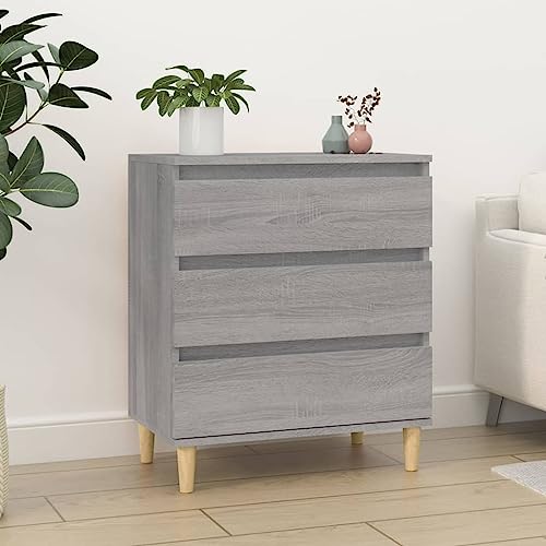CFODOJ Haus & Garten, Möbel-Sideboard grau Sonoma 60x35x70 cm Holzwerkstoff von CFODOJ