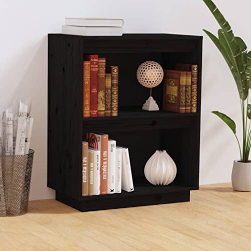 CFODOJ Haus & Garten Möbelkonsolenschrank schwarz 60x34x75 cm Massivholz Kiefer CFODOJ Haus & Garten Möbelkonsolenschrank schwarz 60x34x75 cm Massivholz Kiefer von CFODOJ