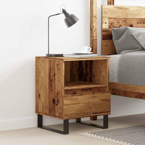CFODOJ Home & Garden,Furniture-Bedside Cabinet Old Wood 40x35x50cm Engineered Wood CFODOJ Home & Garden,Furniture-Bedside Cabinet Old Wood 40x35x50cm Engineered Wood von CFODOJ