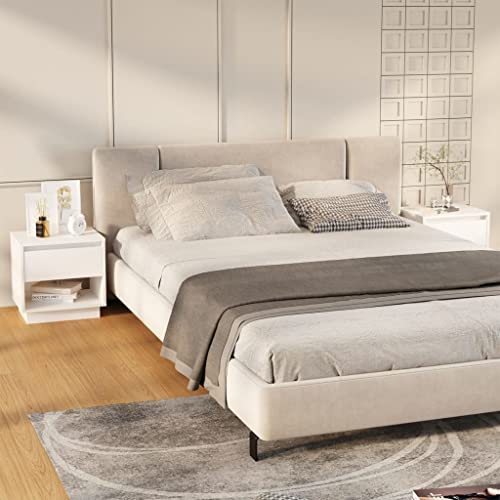 CFODOJ Home & Garden,Furniture-Bedside Cabinets 2 pcs White 45x34x44cm Engineered Wood CFODOJ Home & Garden,Furniture-Bedside Cabinets 2 pcs White 45x34x44cm Engineered Wood von CFODOJ