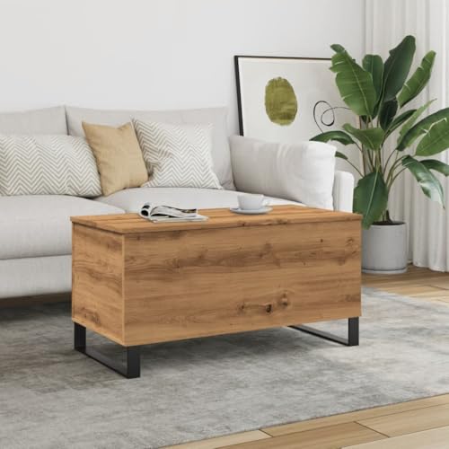 CFODOJ Home & Garden,Furniture-Coffee Table Artisan Oak 90x44.5x45cm Engineered Wood von CFODOJ