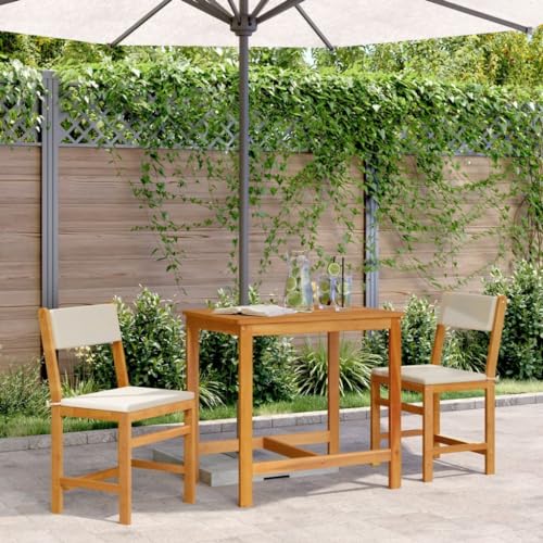 CFODOJ Outdoor Möbel Sets-home-3-teiliges Balkon-Set mit Kissen Massivholz Akazie CFODOJ Outdoor Möbel Sets-home-3-teiliges Balkon-Set mit Kissen Massivholz Akazie von CFODOJ