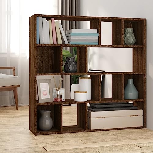 CFODOJ Raumteiler-Home-Bücherschrank/Raumteiler Braun Eiche 105x24x102cm CFODOJ Raumteiler-Home-Bücherschrank/Raumteiler Braun Eiche 105x24x102cm von CFODOJ