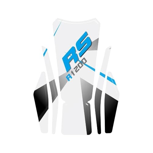 CFSJRXZ Motorrad-Tankaufkleber Für B&MW R1200RS R1200 R 1200 RS Tankschutz Tankpad Motorrad-Kraftstofftank-Aufkleber Pads(Satz 6) von CFSJRXZ