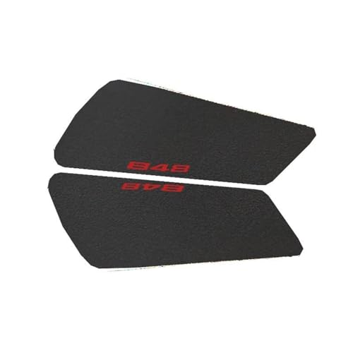 CFSJRXZ Motorrad-Tankaufkleber Für Ducati 848 EVO Kratzfester Tankschutz Motorrad-Kraftstofftank-Aufkleber Pads(Satz 2) von CFSJRXZ