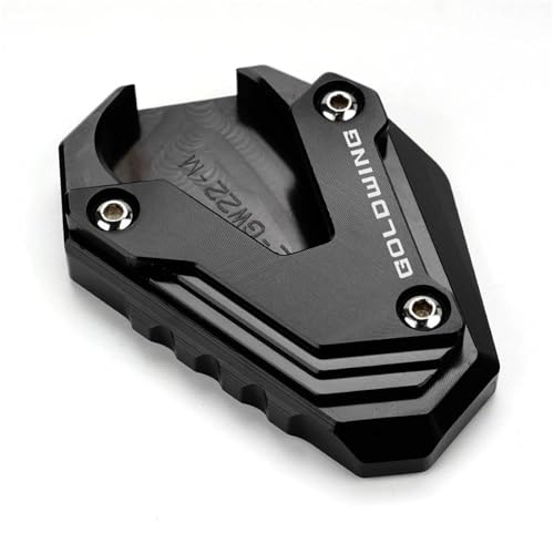 Seitenständerplatte Motorrad Kickstand Pad Für HO&NDA Goldwing 1800 GL1800 2002-2017 Oder 2018-2024 Seitenständer Unterstützung Platte Fuß Pads Verlängerung Pad Motorrad-Kickstand-Verlängerung(Schwarz Seitenständerplatte Motorrad Kickstand Pad Für HO&NDA Goldwing 1800 GL1800 2002-2017 Oder 2018-2024 Seitenständer Unterstützung Platte Fuß Pads Verlängerung Pad Motorrad-Kickstand-Verlängerung(Schwarz von CFSJRXZ