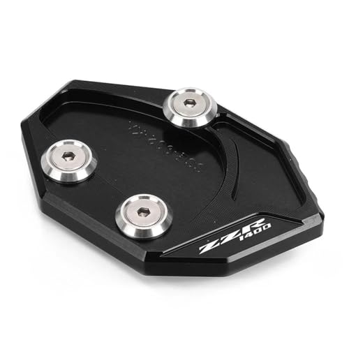 Seitenständerplatte Motorradseitenständerpolster Für KAWASAKI Für Ninja ZZR1400 GTR1400 / Concours 14 Seitenständerplatte Stützplatte Fußseitenständer Motorrad-Kickstand-Verlängerung(Schwarz 2) Seitenständerplatte Motorradseitenständerpolster Für KAWASAKI Für Ninja ZZR1400 GTR1400 / Concours 14 Seitenständerplatte Stützplatte Fußseitenständer Motorrad-Kickstand-Verlängerung(Schwarz 2) von CFSJRXZ