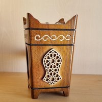 Handgefertigter Holzkohle-Weihrauch-Brenner Für Die Aromatherapie Tarim Mabkhara Oud Agarwood Bakhoor-Brenner Aus Dem Nahen Osten von HeartChosen