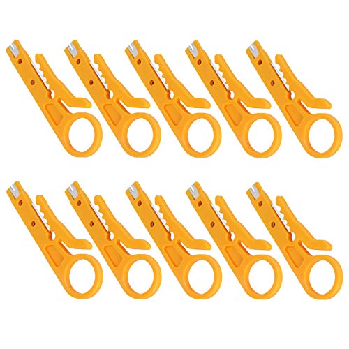 10 Stück Abisolierzange Multi-Posen-Mini-Kabel Cri BS Edelstahlmaterial Langlebiges und Langlebiges MPING-Abisolierzangen-Werkzeug für Elektriker. Außergewöhnlicher Service Hundert von CFTGIW