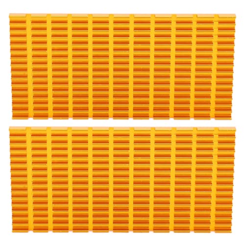 2pcs Aluminium Kühlkörper Erwärmungsdissipation Kühlteile für Router CPU IC -PCB oder Router CPU IC PCB Kühlkörpern Kühlkörper Kühlkörpern Wärme Wärme WärmeissipationCooling von CFTGIW