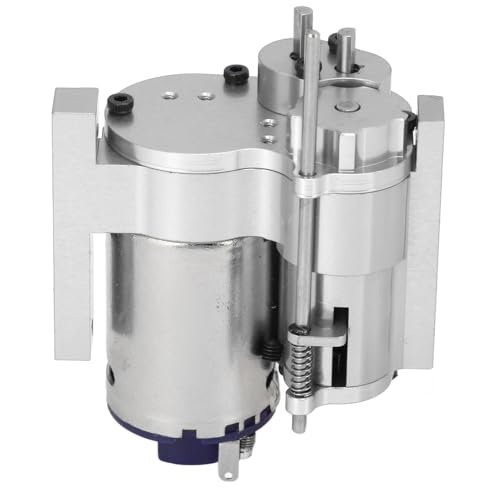 3rd Generation All Metal 2 Speed ​​Getriebe Getriebegeschwindigkeit Änderung für 1/16 Fernbedienungsautos Schwarz D Getriebe IS OEDABLE MEHRE 2 -Speed ​​- ​​Gearboxaluminium Legierung (SILVER) von CFTGIW
