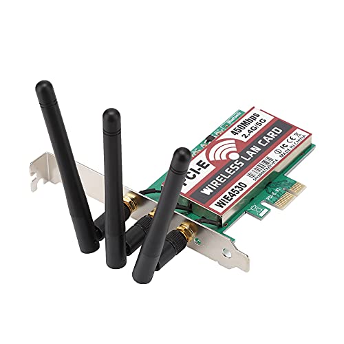 450 Mbit/s Desktop in Karten Integriert 2,4g/5G PCI-E Eine LAN-Karte Cardthernet Card Server AdapterServer A Cardpci-E Eine Karte Die von Power 11n-Kommunikation Ihre Trans-Reduktion und Reduzierung von CFTGIW