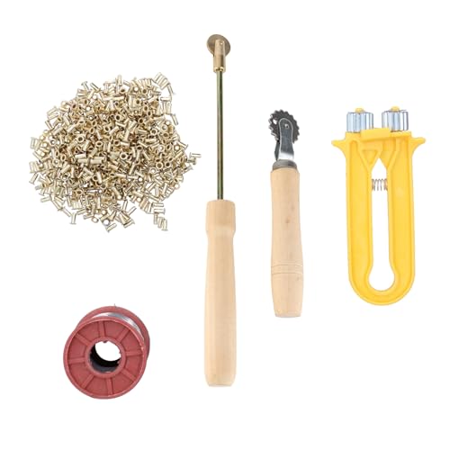 Beekee -Werkzeuge: Das Kit Enthält Beekee Starter Tools Kit Draht Einbettder Bienendrahtspanner mit Kupfer Ösen Eisendrähten Bienenwerkzeuge Ihre Elevate All -Inclusive It Draht Ein Kupfer -Kit. von CFTGIW