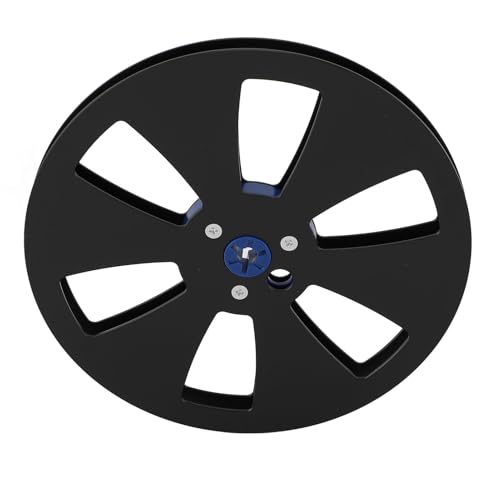 CFTGIW /4 7 Zoll Leeres Klebebandrolle 6 Loch Aluminiumlegierung Offene Rollenklebeband Leere Scheibe für Studer Öffnungsmaschinen Teile Gold Ein Band Leer mit für die Reel Klebeband Reelopen Rollen von CFTGIW