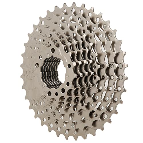 CFTGIW 10 Geschwindigkeit 11-36T Stahlrad Fahrradwader Freewheel Kassette Kettenrad SLX-Zubehör für Flywheelbicycle Kassette Maße von CFTGIW