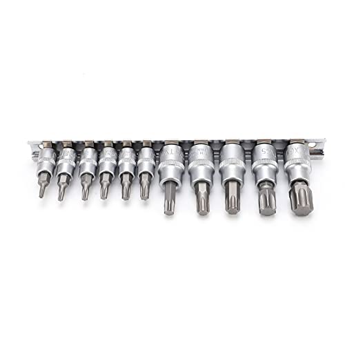 CFTGIW 11pcs Reparaturbit -Socket -Set /4in /3/8in Metall Automobilwartung T10 T60. E Reparaturbit Socket SetCar Bit SetAuto Reparatur Bit Setbit SetCar Reparatur CFTGIW 11pcs Reparaturbit -Socket -Set /4in /3/8in Metall Automobilwartung T10 T60. E Reparaturbit Socket SetCar Bit SetAuto Reparatur Bit Setbit SetCar Reparatur von CFTGIW