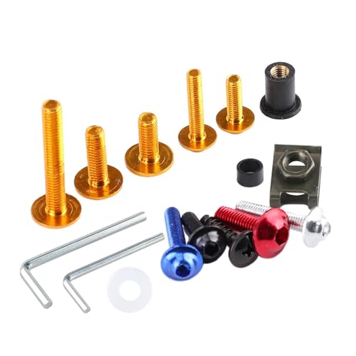 CFTGIW 190pcs Verkleidung Fastener Schrauben Muttern Waschmaschinen SET für CBR600RR CBR CFTGIW 190pcs Verkleidung Fastener Schrauben Muttern Waschmaschinen SET für CBR600RR CBR von CFTGIW