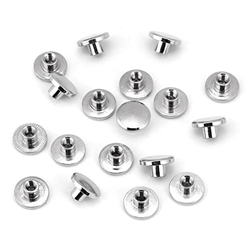 CFTGIW 20pcs/Set Messinggewinde Flache Nägelnetznieten Schrauben Lederhandwerk Reparaturversorgungen Es für H -Nieten Flache Nieten Messingnieten Nietschrauben Schrauben (5 mm) von CFTGIW