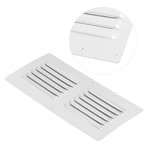 CFTGIW 231x115mm Entlüftungsabdeckung Edelstahl Wärme Dissipation für Yachten Boote RVS Badezimmer Das Lüftungs -Ventil -Kühlergrillabdeckung GrilleAir GrilleAir Entlüftungsabdeckung Vent Ventilator von CFTGIW