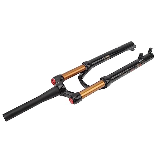 CFTGIW 29in Bike Suspension Fork Mountain Bike Front Fork Gabel Tapered Steerer Manual Lockout Gold Front Forkbike Suspension Forkmountain Forkmountain von CFTGIW
